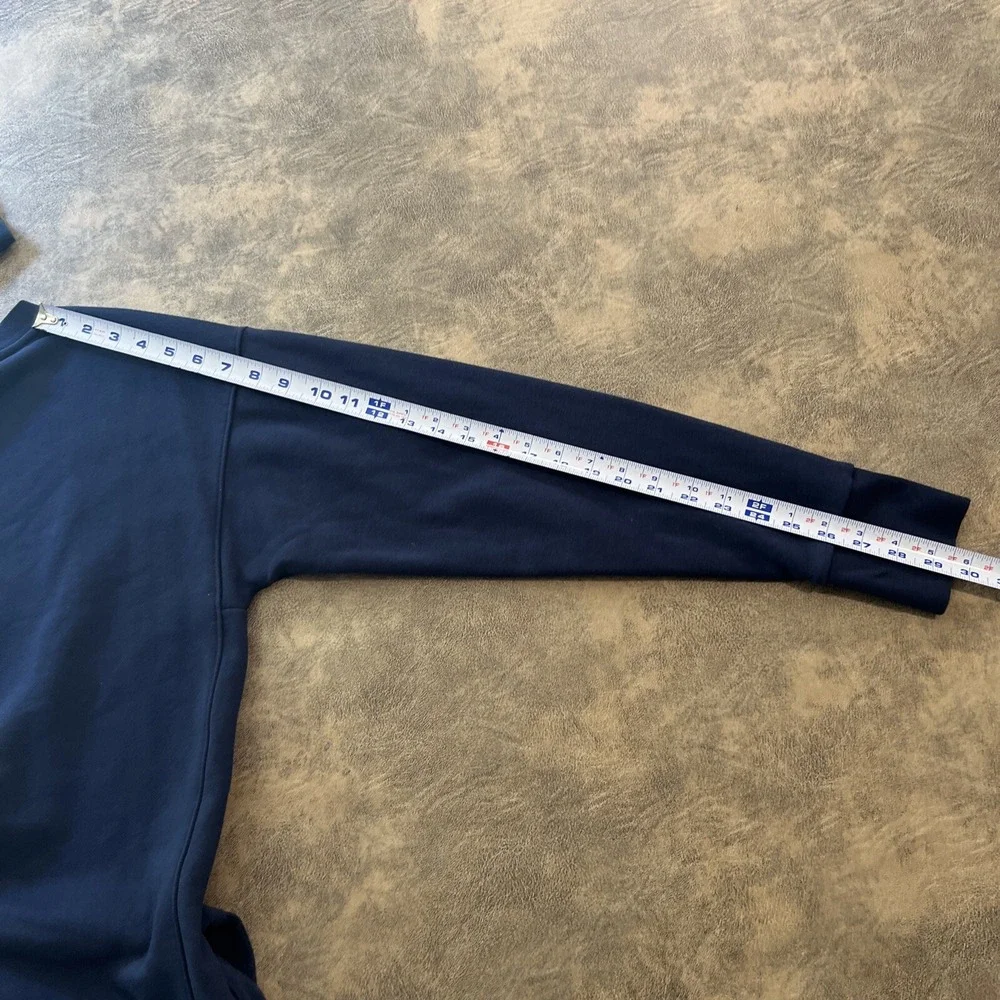 Nike Air Jordan Dallas Mavericks Sweatshirt Men's Small Blue‎ Pullover Crew